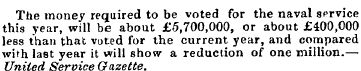 The money required to be voted for the n...