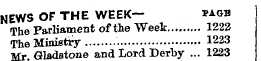 NEWS OF THE WEEK— *agh The Parliament of...