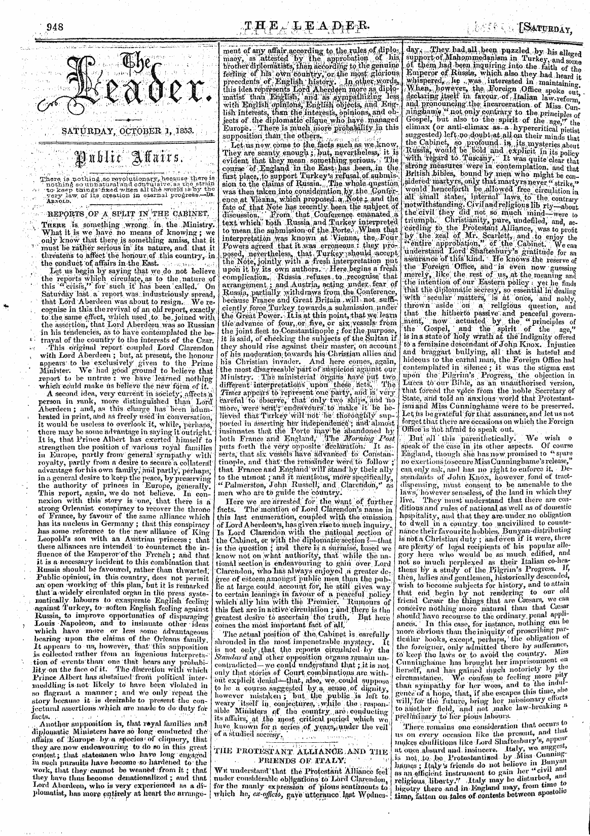 Leader (1850-1860): jS F Y, 2nd edition - Ar01203
