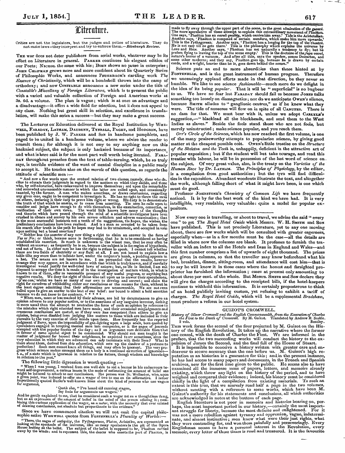 Leader (1850-1860): jS F Y, 2nd edition - ^P Tf Tv-T« Rff*Tfi^1&Gt; Jl'th-Tuhhv* 1