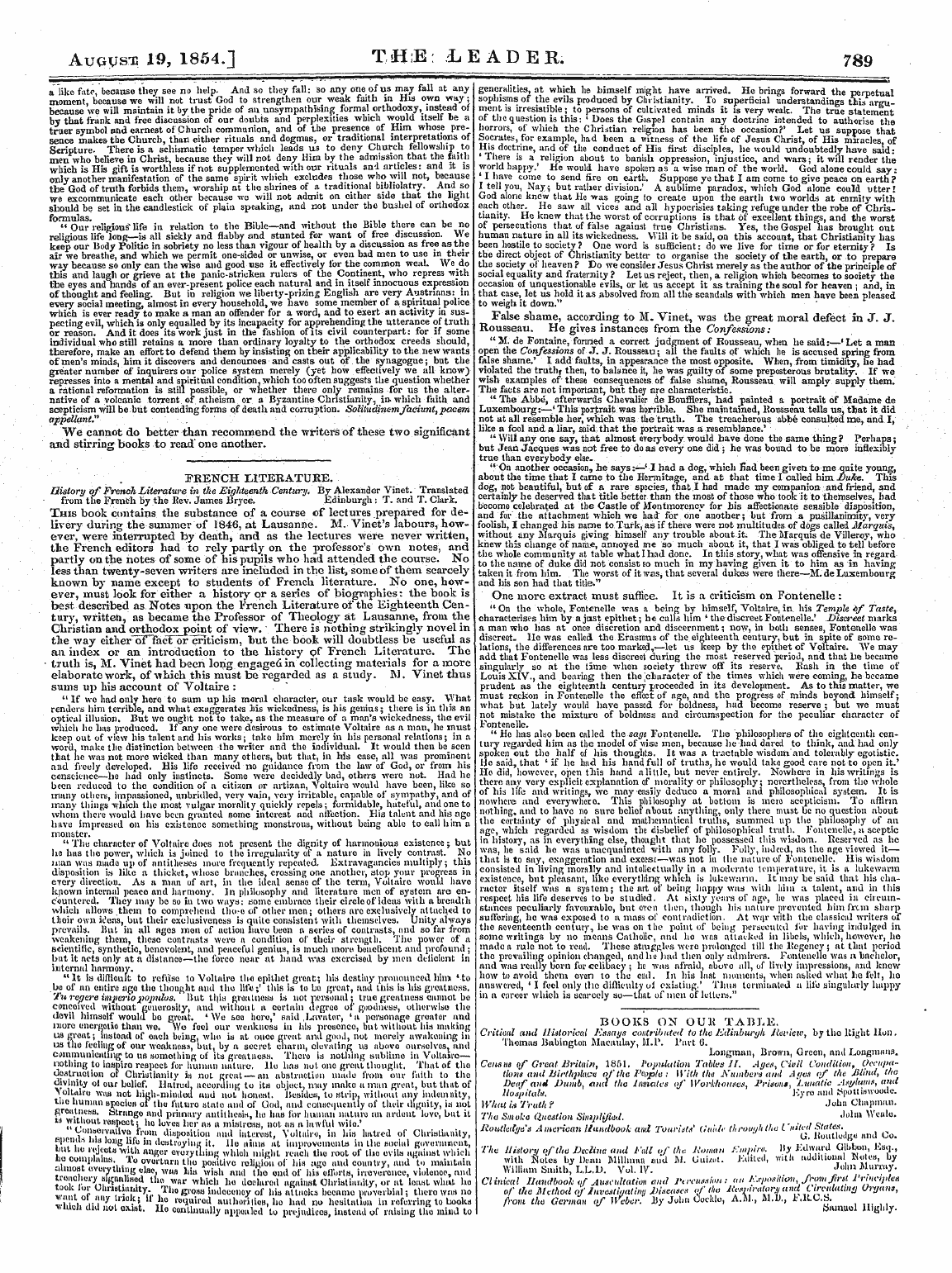 Leader (1850-1860): jS F Y, 2nd edition: 21