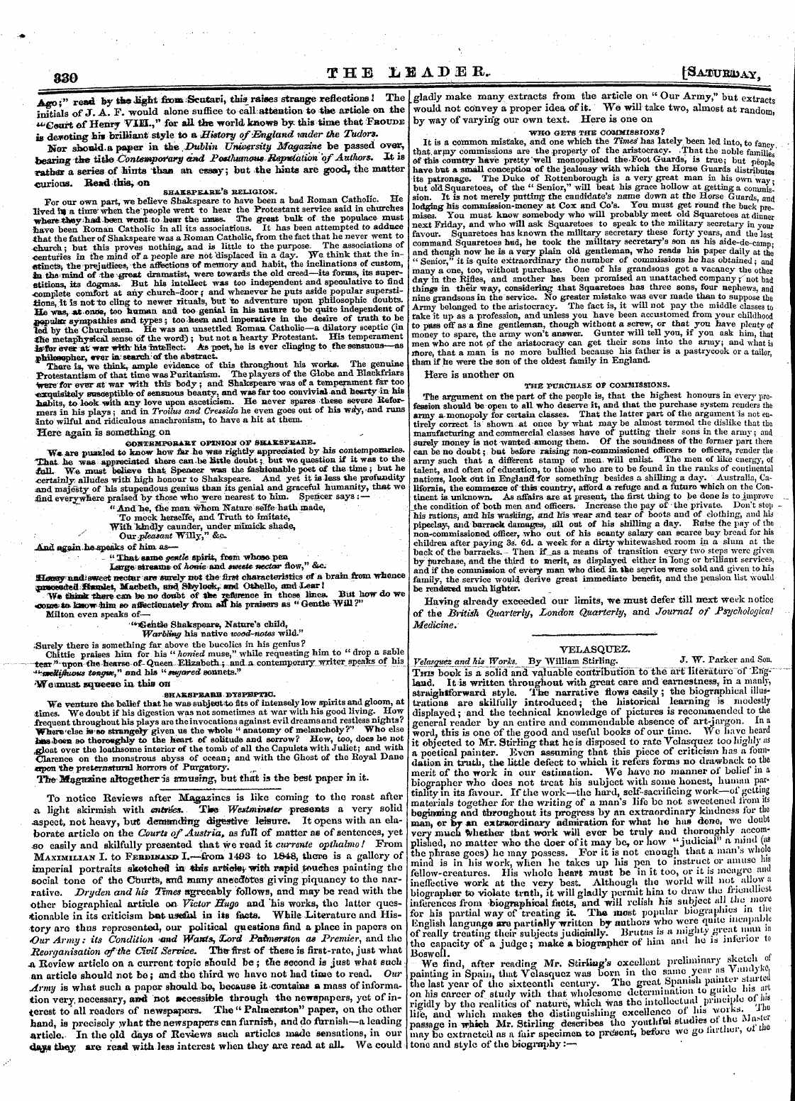 Leader (1850-1860): jS F Y, 2nd edition - V Ggq The ' Lum A D 3b R- Fcsabukax&Y,