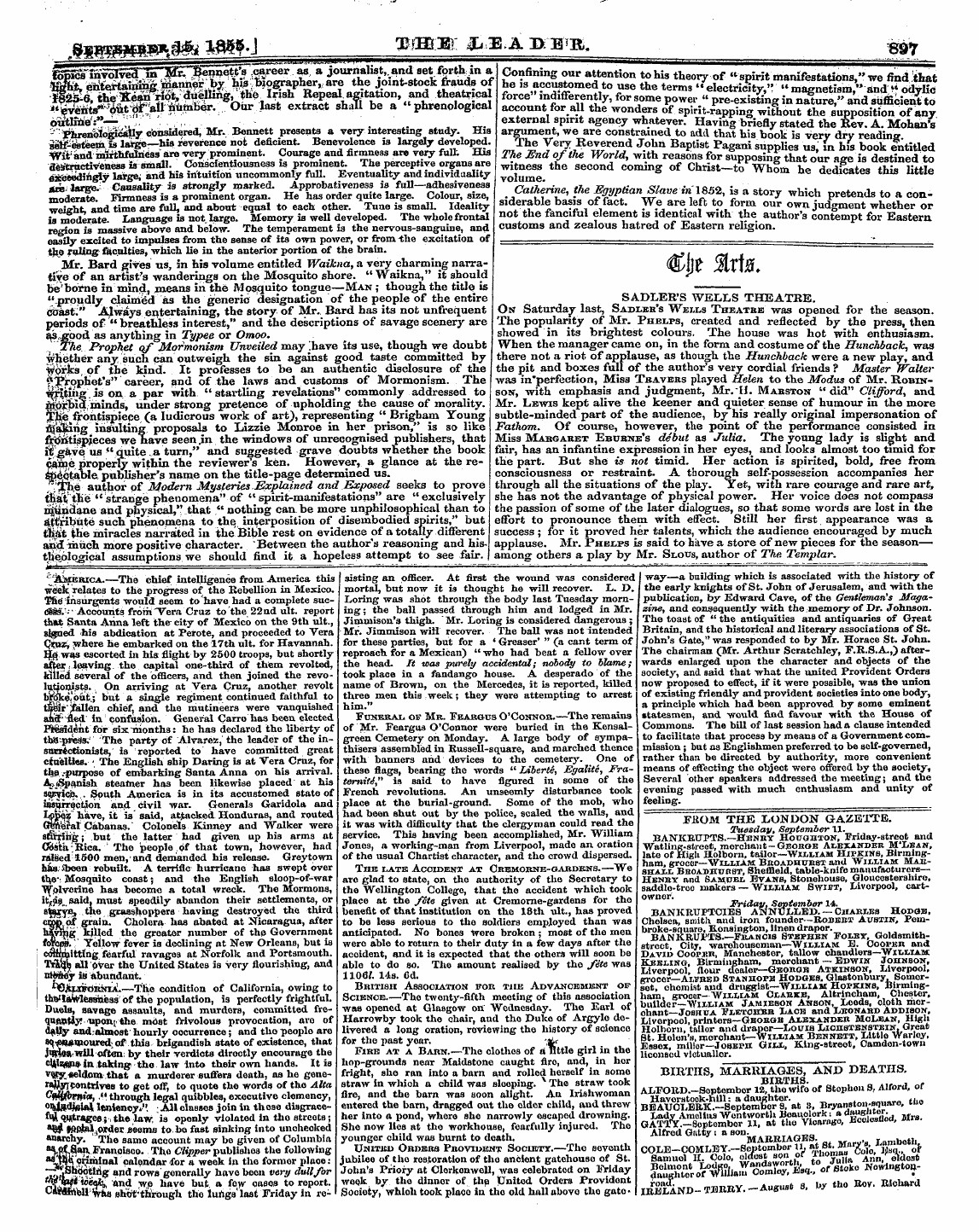 Leader (1850-1860): jS F Y, 2nd edition - ,8igb»«W^^ M>»-J- . W:Iiij.Abm J&R