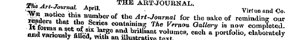 The Art r i a , THB ART-JOURNAL. ,^r/-Jb...