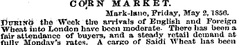 COJRN MARKET. Mark-lane, Friday, May 2,1...