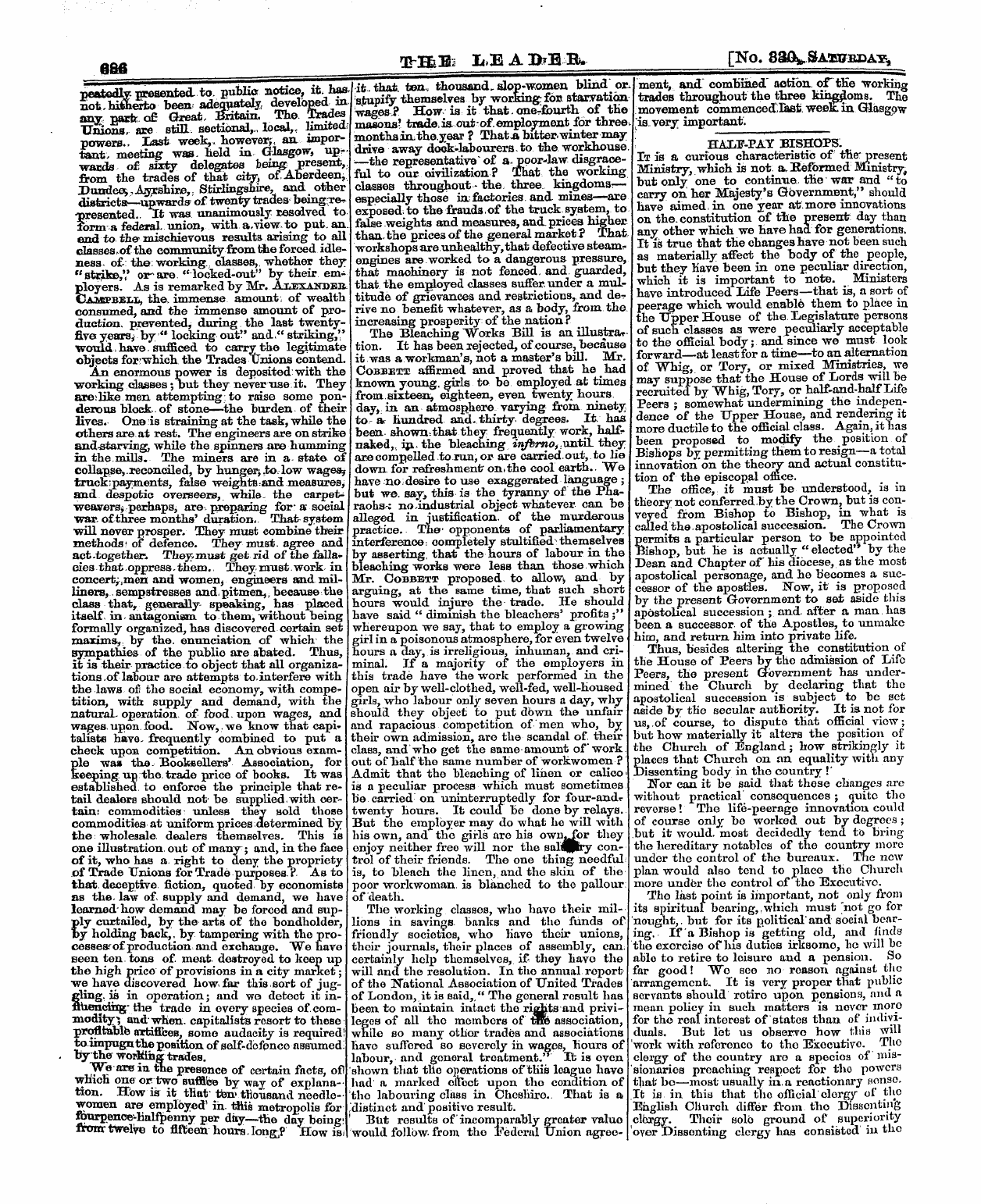 Leader (1850-1860): jS F Y, 2nd edition - Tkeqii Leabrbil [No. Saq^Saotbpay,