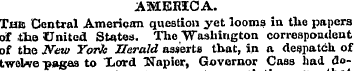 AMERICA. The Central American question y...