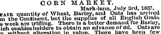 CORN MARKET. Mark-lane, July 3rd, 1857. ...