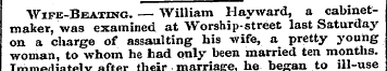 Wife-Beatino. — William 11 ay ward, a ca...
