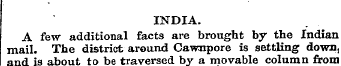 INDIA. A few additional facts are brough...