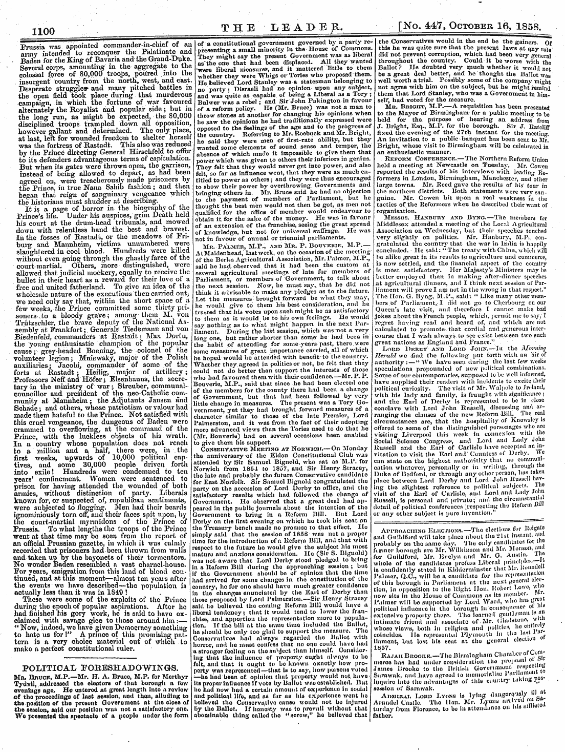 Leader (1850-1860): jS F Y, 2nd edition - ¦Pat Tftriat 17nt?17dt.A »Rk\Xrttvrcj Luwiiwaij Jju.J.Lxioll.Ajjuvvlj. \U«