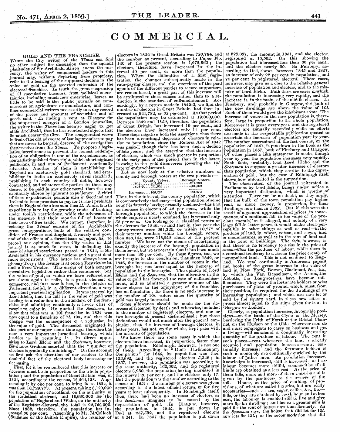 Leader (1850-1860): jS F Y, 2nd edition - Co Mmiec I Al.