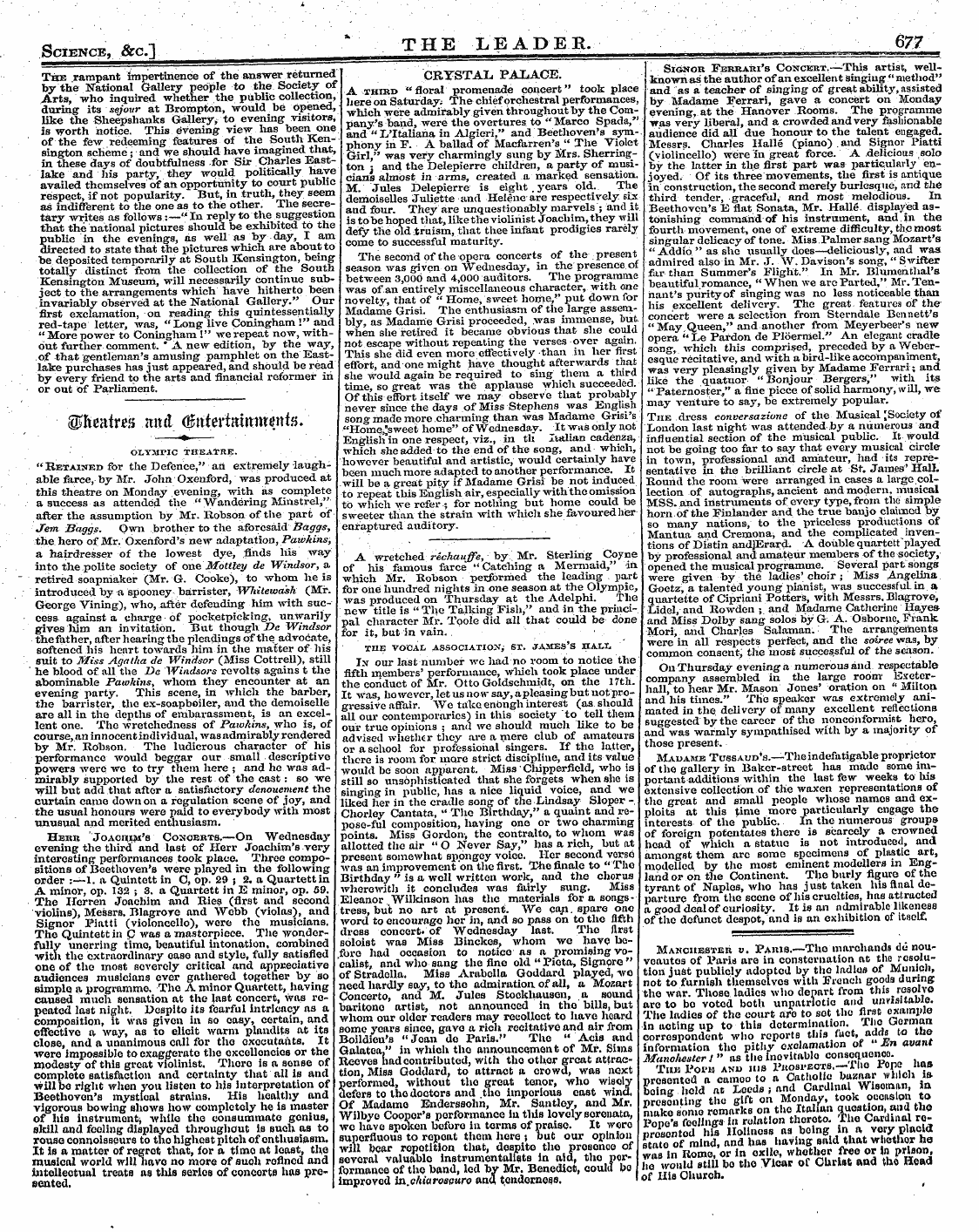 Leader (1850-1860): jS F Y, 2nd edition - (Sm&Uvus Illttl (Gmimmttltttfttts. ' ' '