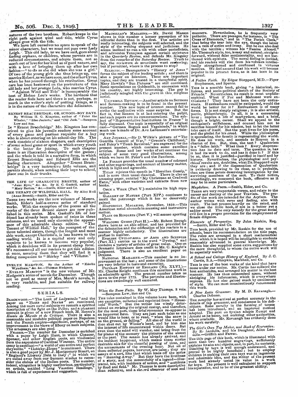 Leader (1850-1860): jS F Y, 2nd edition - Qviitatq