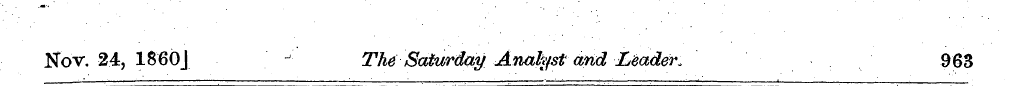 Nov. 24, 186OJ J The Saturday Analyst an...