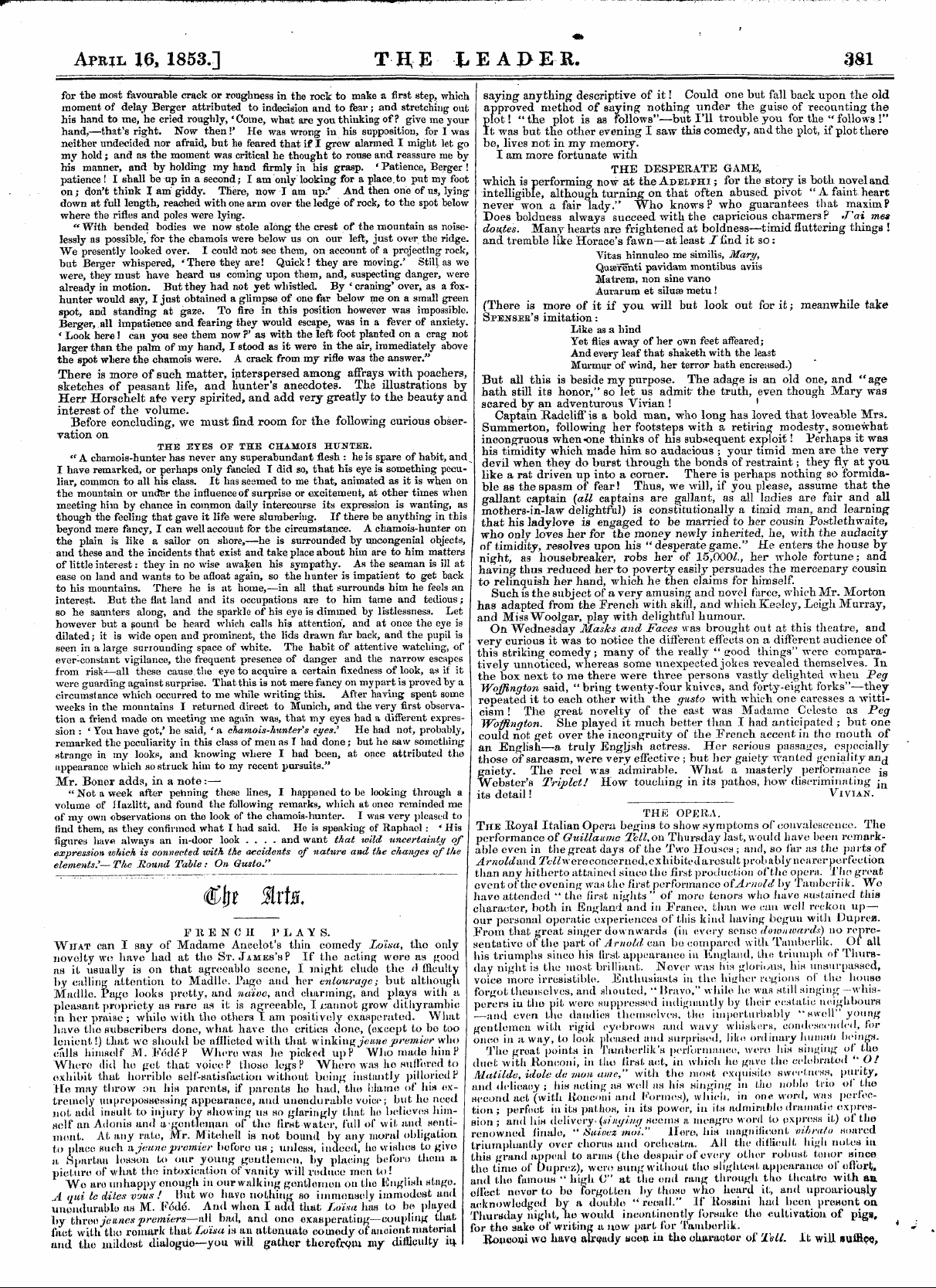 Leader (1850-1860): jS F Y, 1st edition: 21