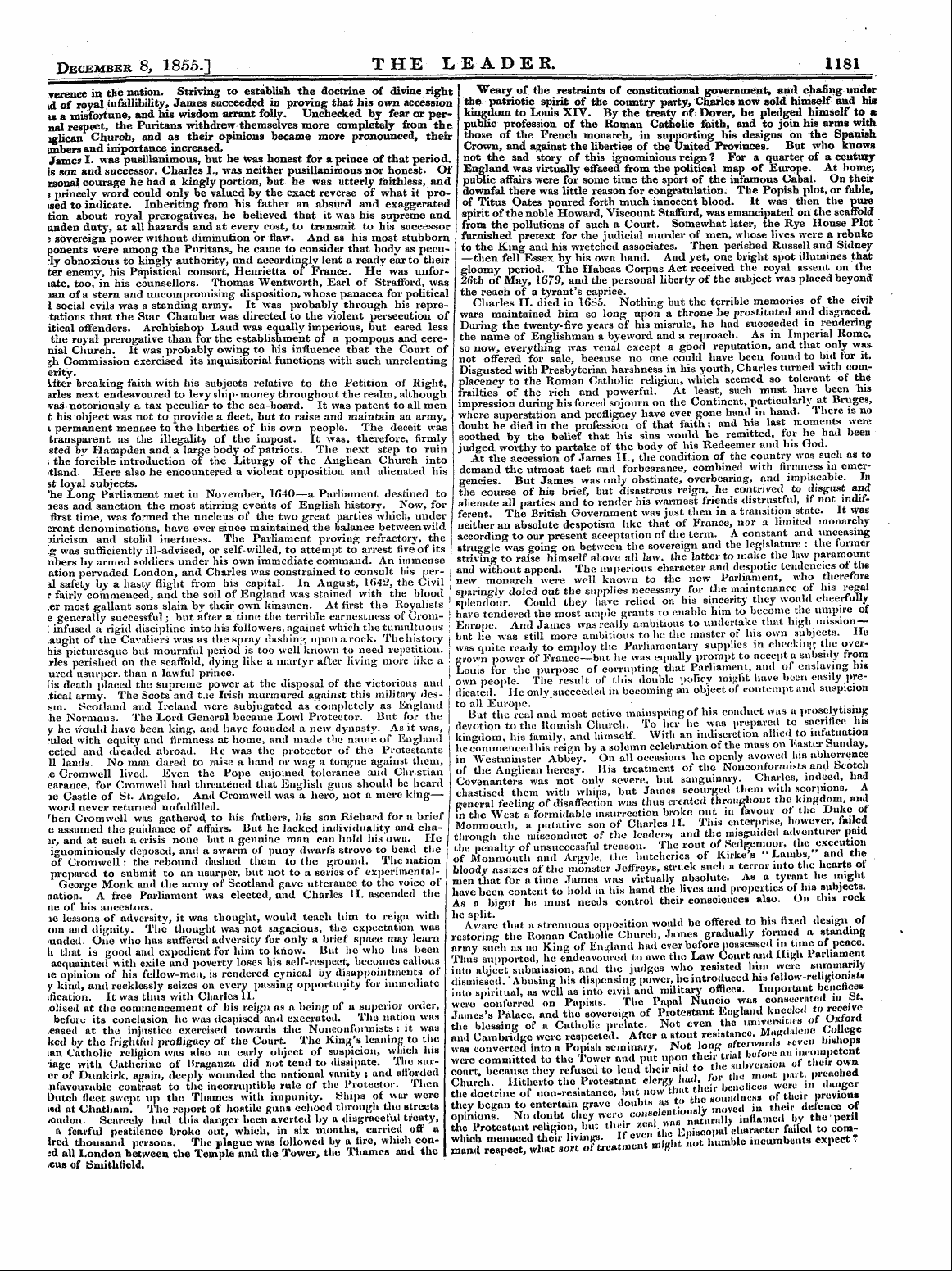 Leader (1850-1860): jS F Y, 1st edition: 17