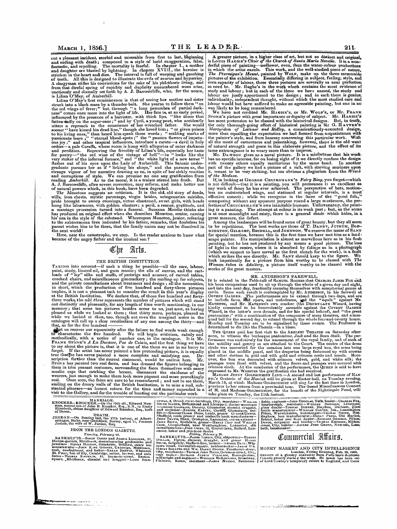 Leader (1850-1860): jS F Y, 1st edition - Rtftfittv Qj'hfjr ^Vbjjt /Viiiai