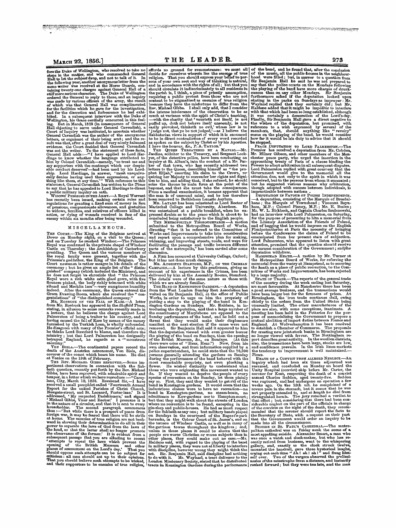 Leader (1850-1860): jS F Y, 1st edition: 9