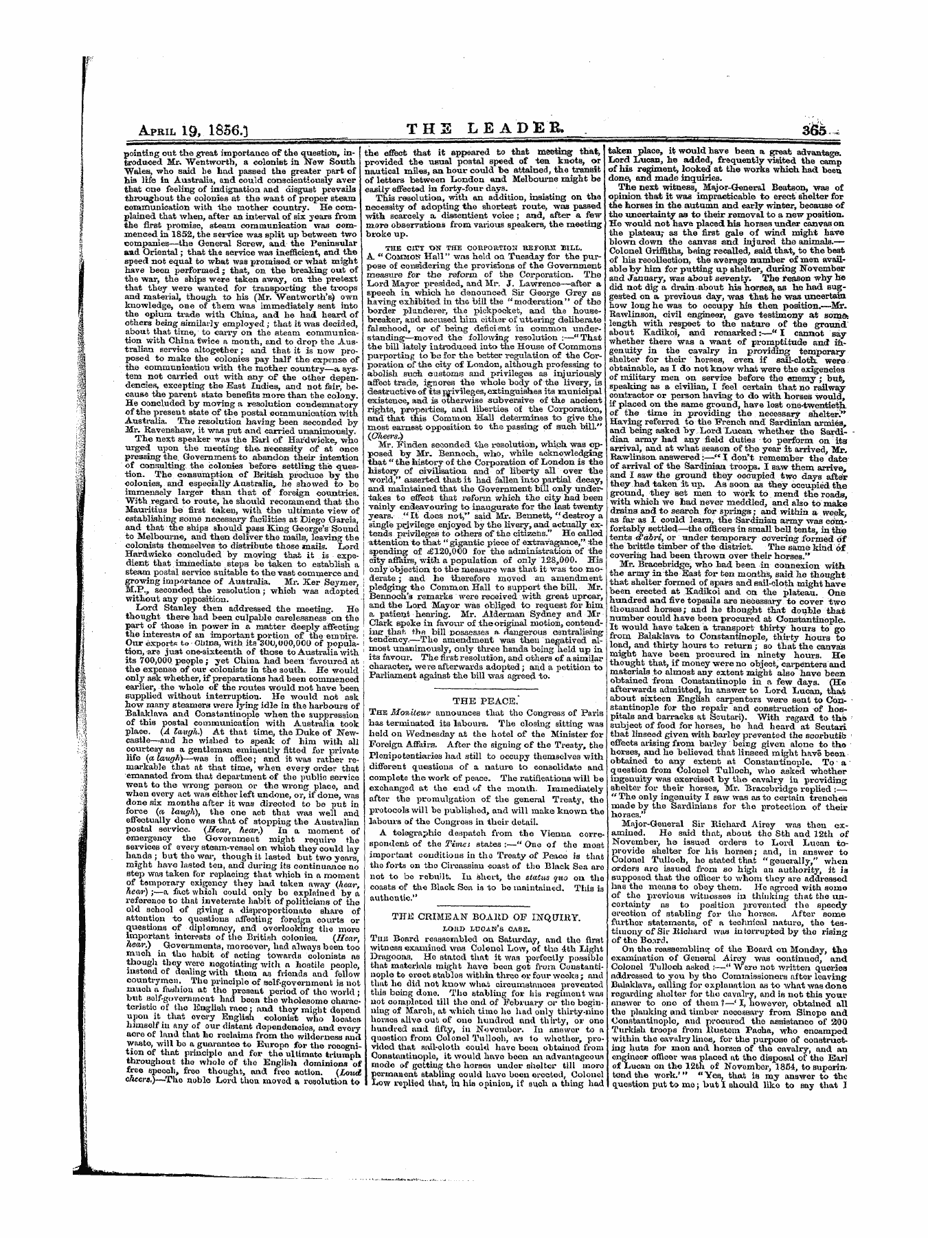 Leader (1850-1860): jS F Y, 1st edition - Nnmwaw Im N^ Ttvtarrtuv J.Jiiu Ckim.Ii.Ain Buaicu Uti Ljxwjluy