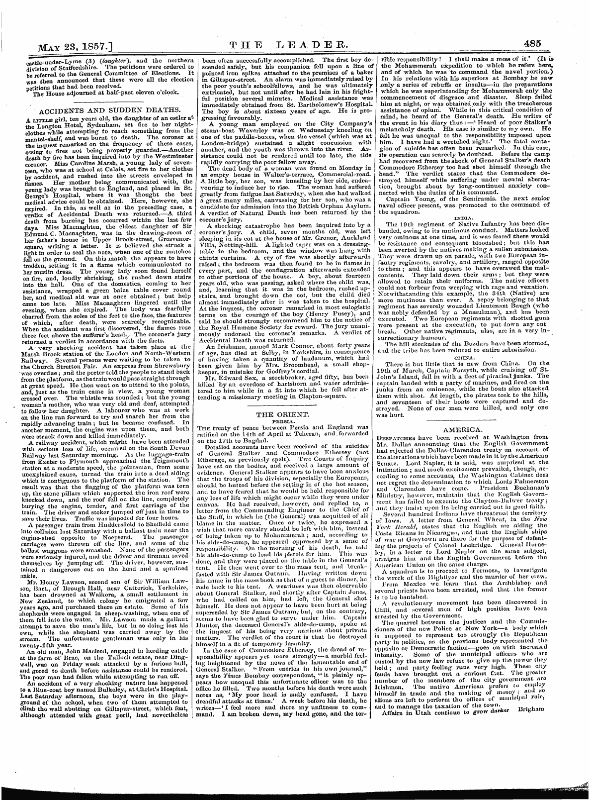Leader (1850-1860): jS F Y, 1st edition: 5
