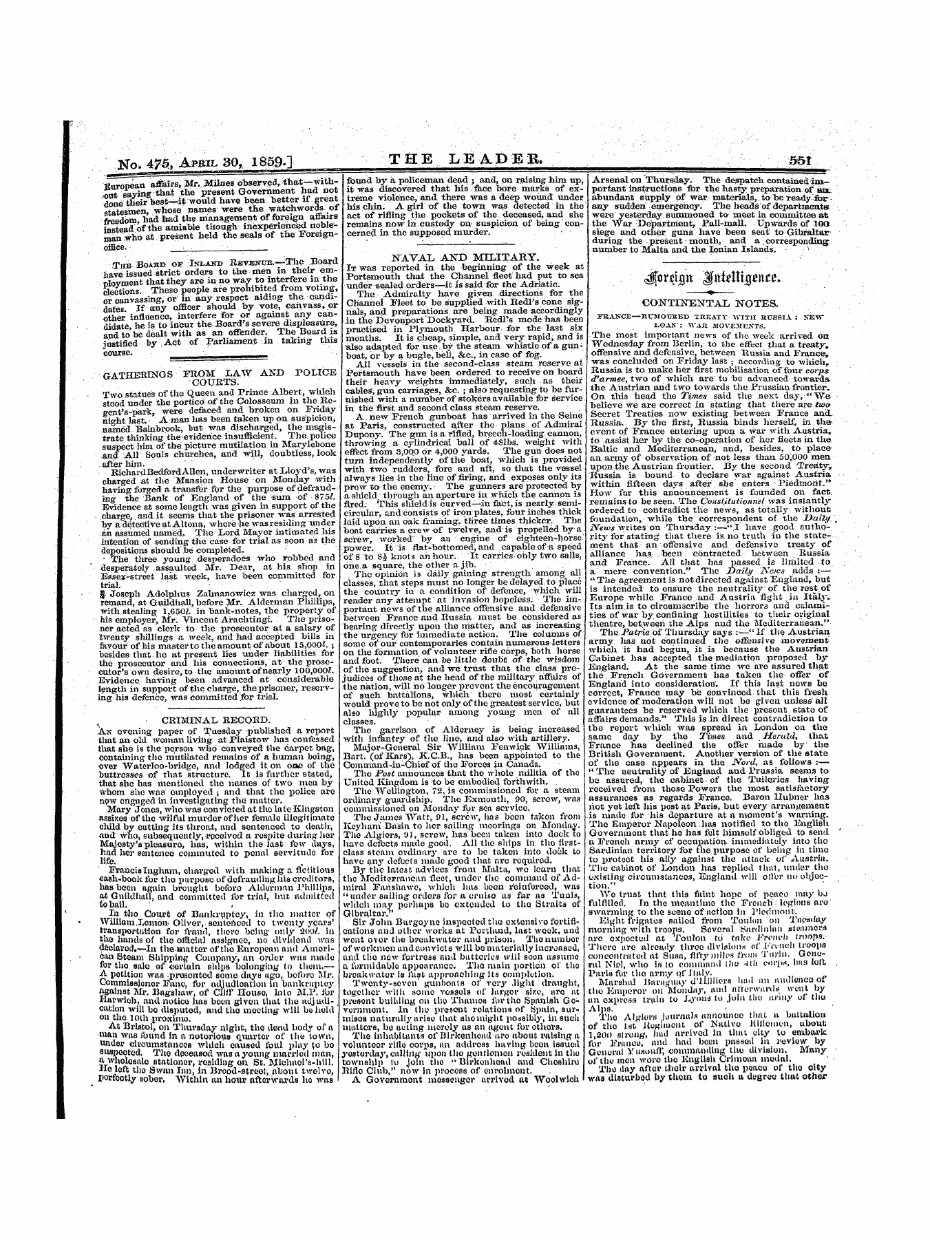 Leader (1850-1860): jS F Y, 1st edition - Jforctmt %M\T «M \ &* ^Uuuijjwjw. »