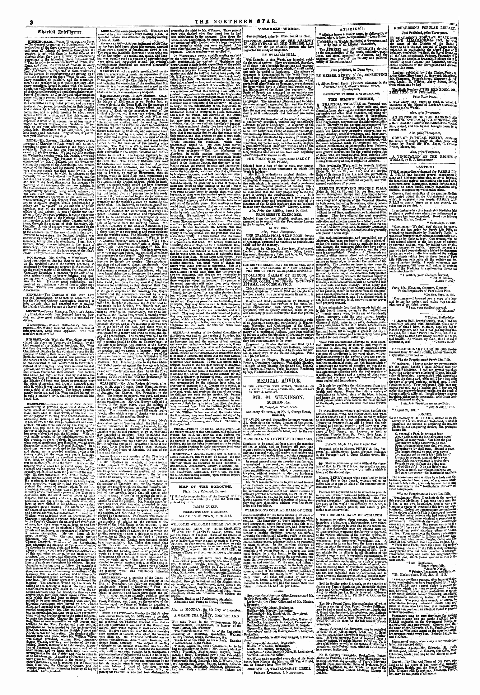 Northern Star (1837-1852): jS F Y, 2nd edition - Cparttgi $Nutti&Wt.