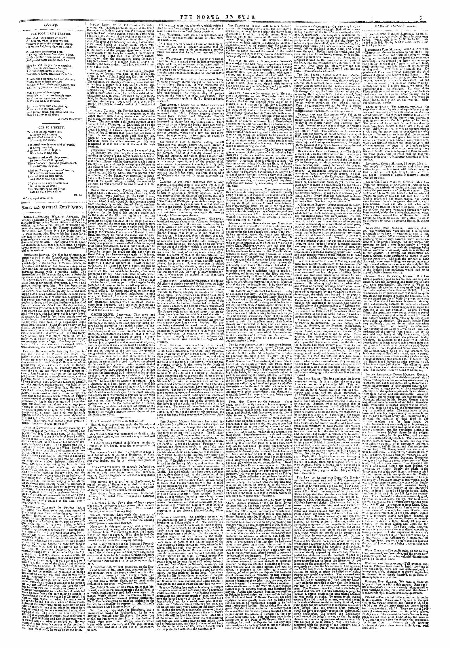 Northern Star (1837-1852): jS F Y, 2nd edition - I^Otltd.