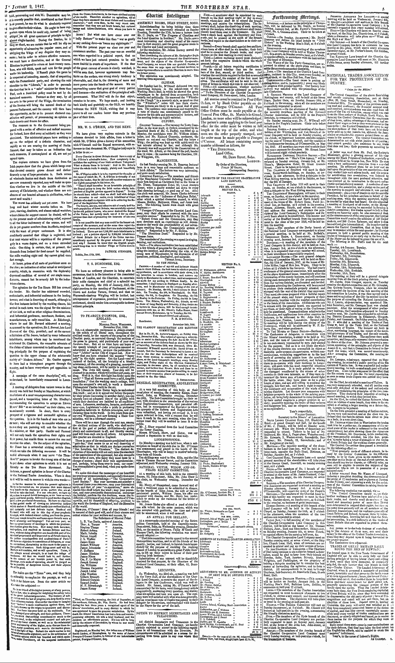 Northern Star (1837-1852): jS F Y, 2nd edition - C&Arttst Fitmifltme