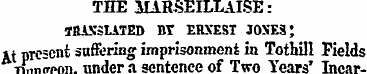 THE MARSEILLAISE: JSASSLiTED BY ERXEST J...