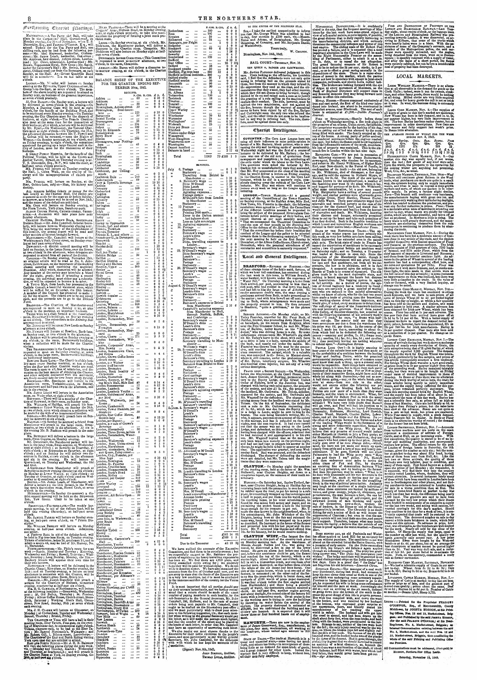 Northern Star (1837-1852): jS F Y, 3rd edition - Hocat Anti Gawrai'xrtehfgttreit;