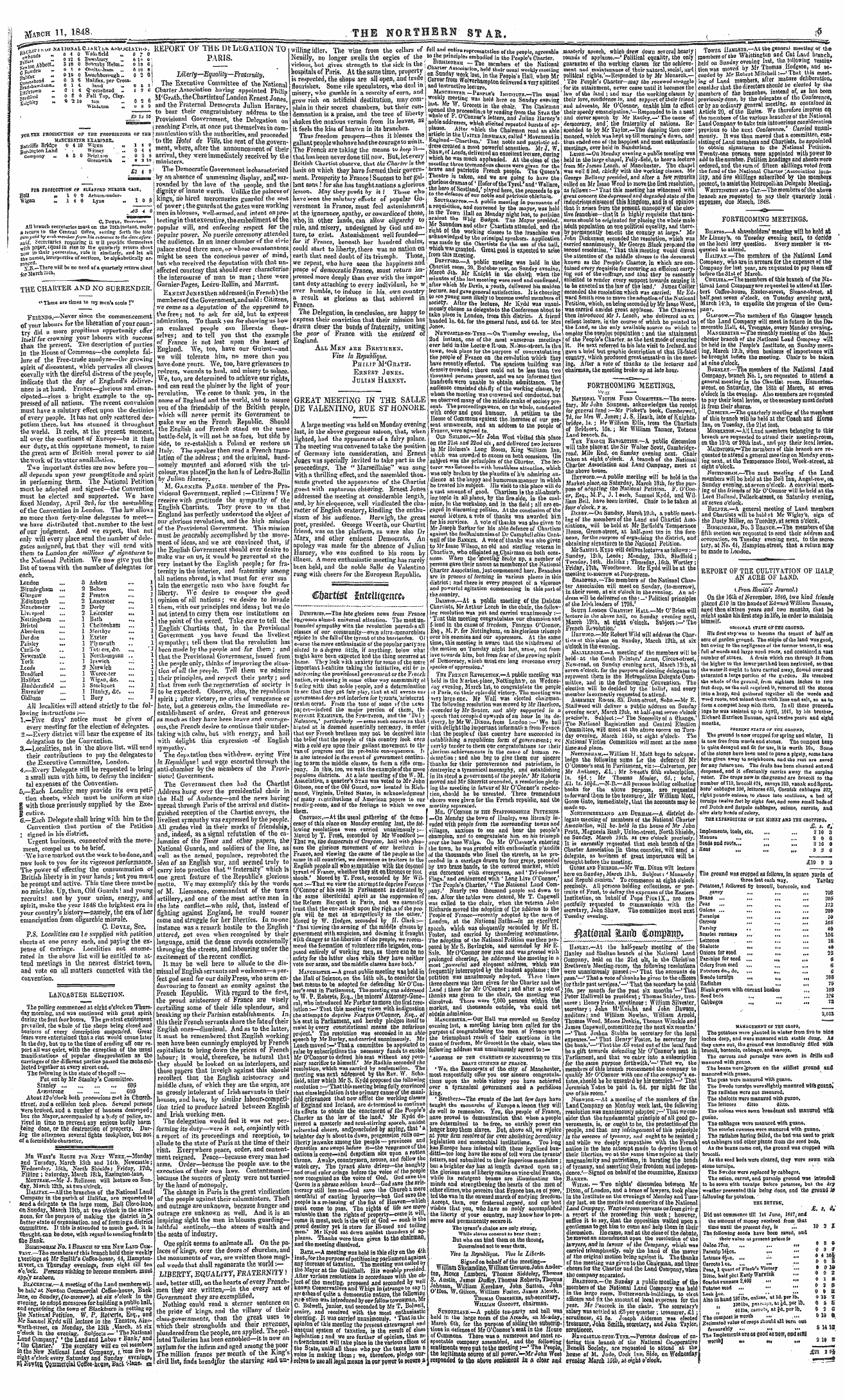 Northern Star (1837-1852): jS F Y, 3rd edition - Fob Pboeecftiok 07 Sleitoed Sckdeb Ca5e....