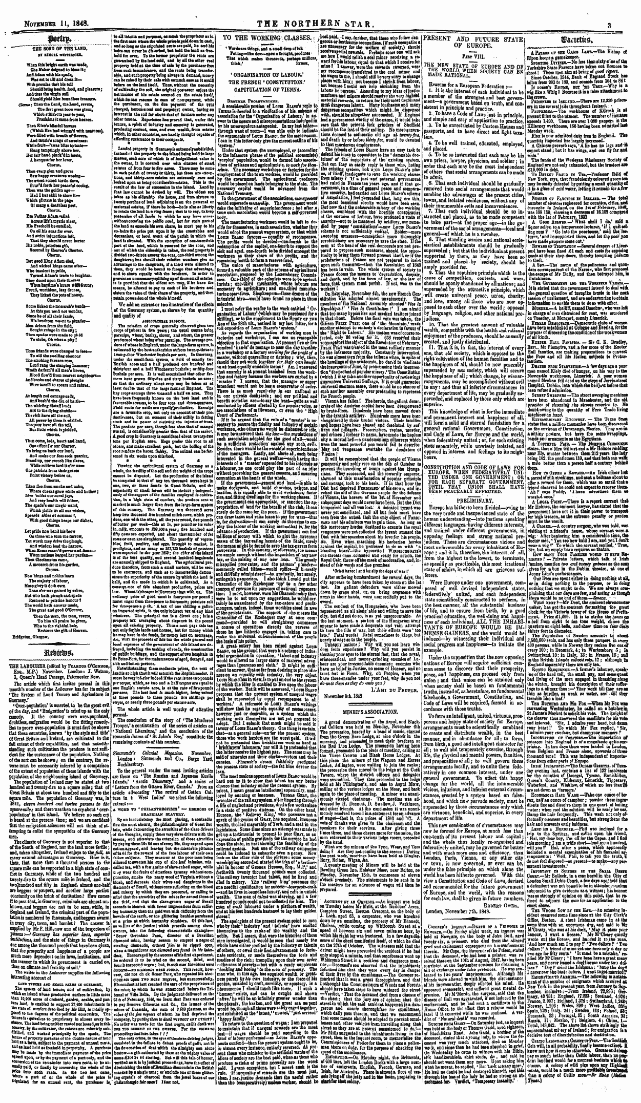 Northern Star (1837-1852): jS F Y, 3rd edition: 3