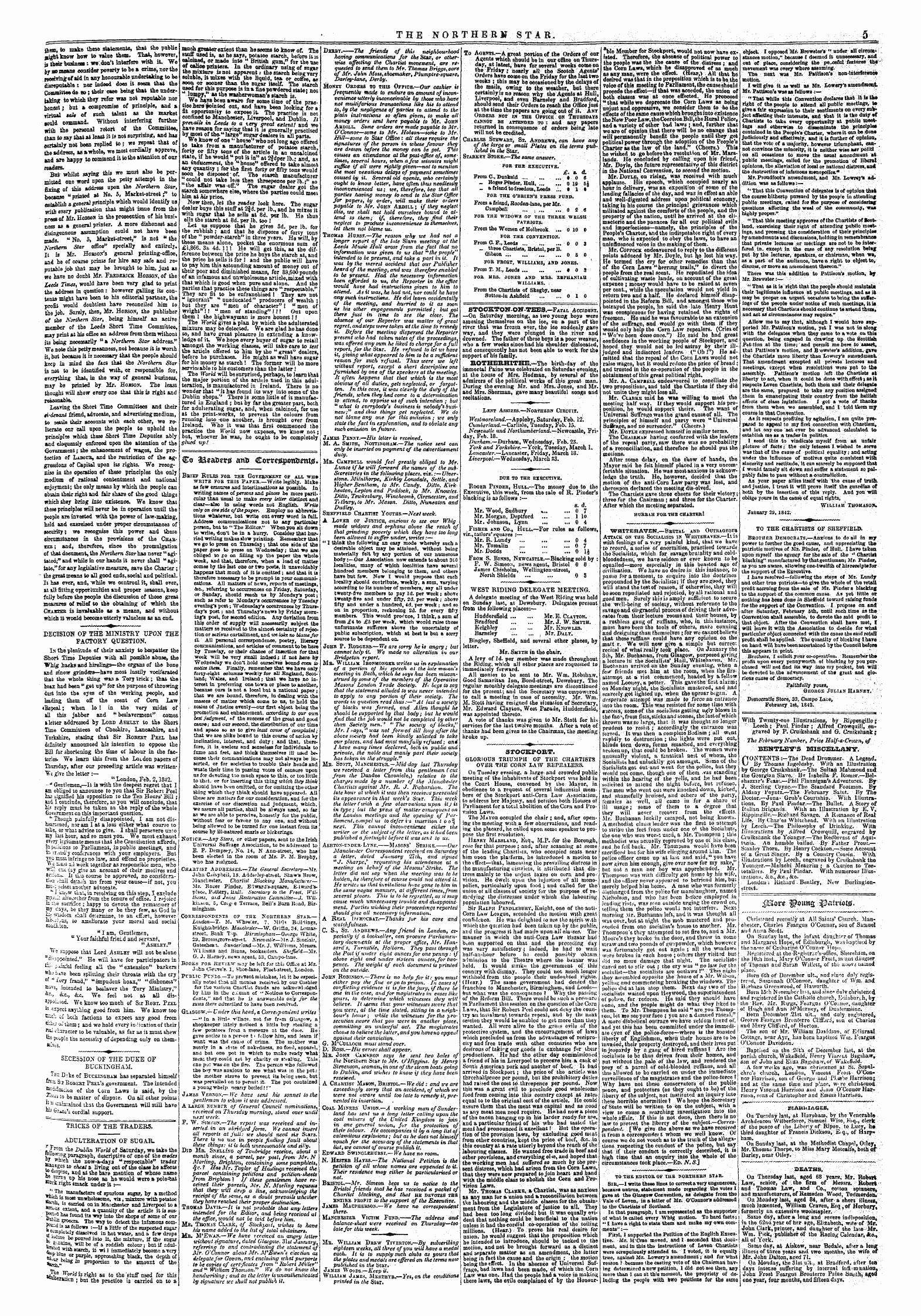 Northern Star (1837-1852): jS F Y, 4th edition - $Ffiot:E: ^Mtns ^Pa Trtotjj . : .