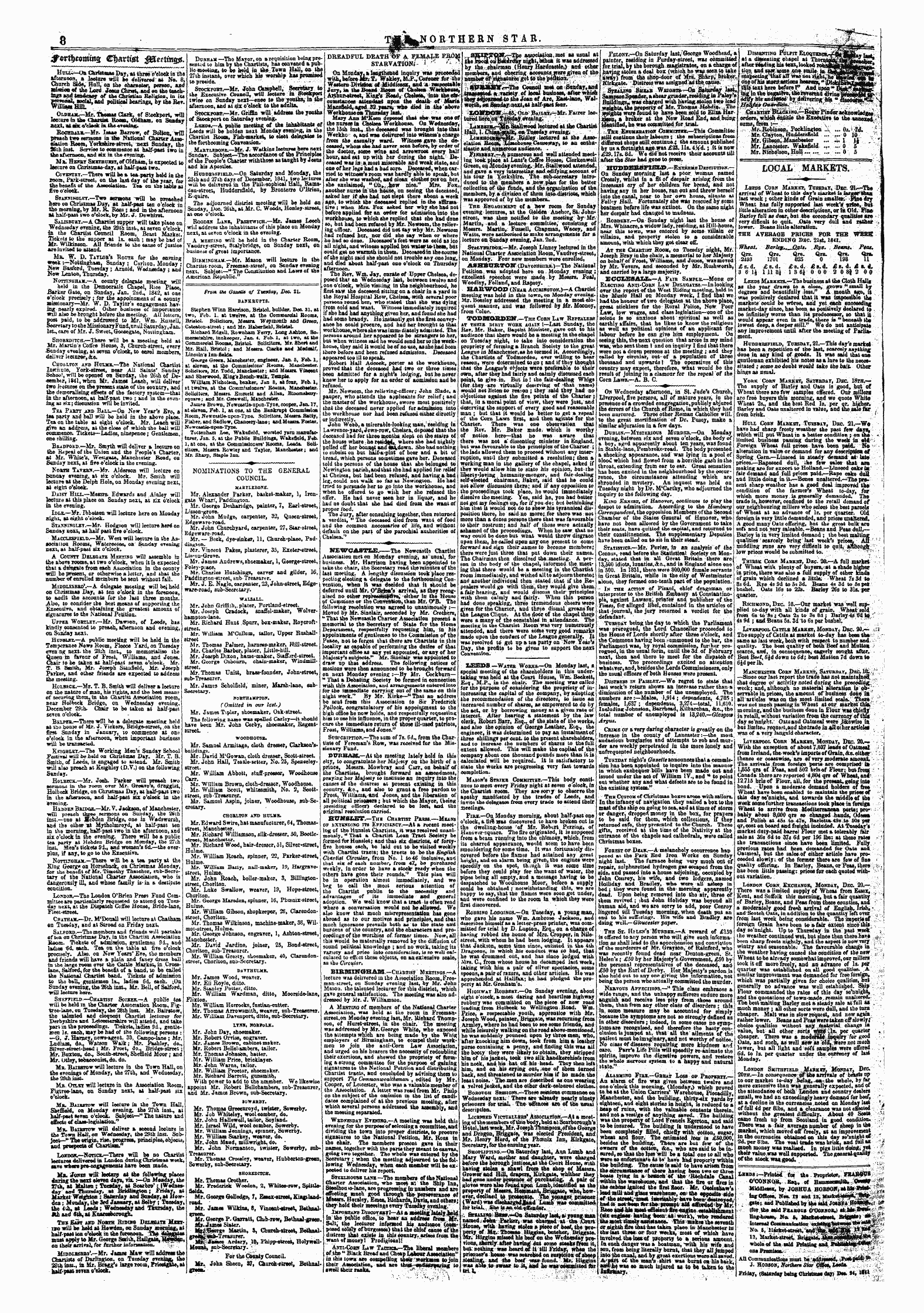 Northern Star (1837-1852): jS F Y, 5th edition - #Wi!)«&Gt;Mi!T2 Cf)«Rtfet $&Ettin
