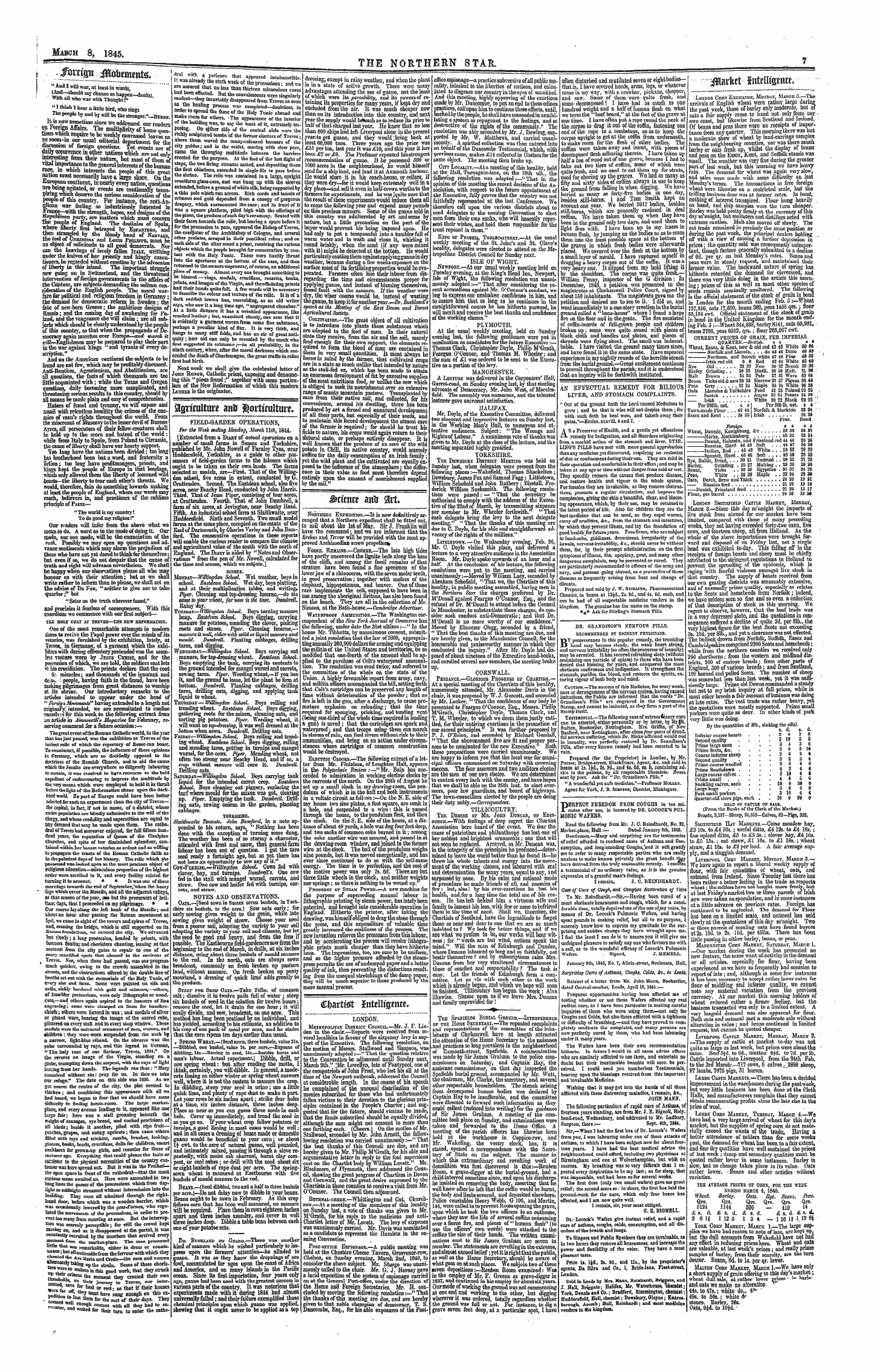 Northern Star (1837-1852): jS F Y, 1st edition - G Grtmltw* Ana %Artttttltm* V