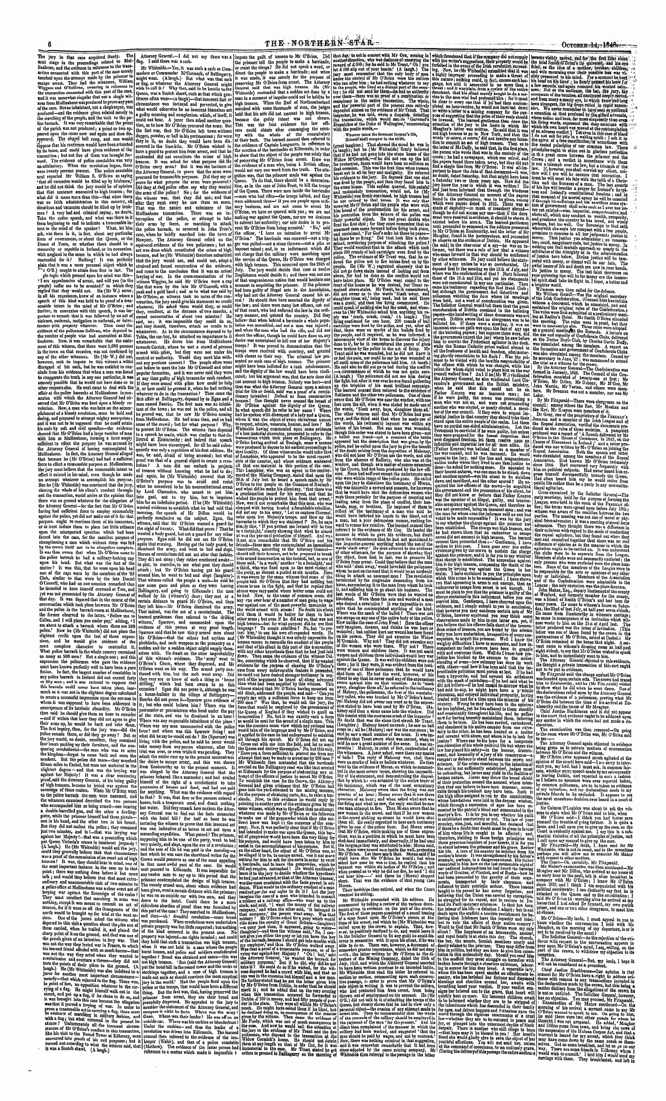 Northern Star (1837-1852): jS F Y, 1st edition - Untitled Article